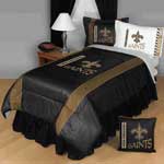 New Orleans Saints Side Lines Comforter / Sheet Set