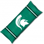 Michigan State Spartans NCAA College 19" x 54" Body Pillow