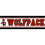 North Carolina State Wolfpack Wallpaper Border