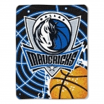 Dallas Mavericks NBA "Tie Dye" 60" x 80" Super Plush Throw
