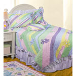 Petal Power Twin Quilt Set