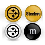 Pittsburgh Steelers Custom Printed NFL M&M's With Team Logo