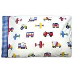 Trains, Planes and Trucks Pillowcase