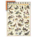 Dinosaurs - Contemporary mount print with beveled edge
