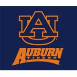Auburn Tigers 60" x 50" Classic Collection Blanket / Throw