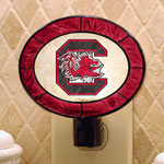 South Carolina Gamecocks NCAA College Art Glass Nightlight