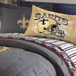 New Orleans Saints Queen Size Sheets Set