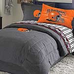 Cleveland Browns NFL Team Denim Queen Comforter / Sheet Set