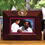 San Francisco 49ers NFL 8" x 10" Brown Horizontal Picture Frame