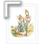 Peter Eating Radishes - Framed Print