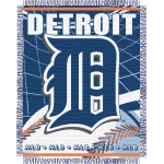 Detroit Tigers MLB 48"x 60" Triple Woven Jacquard Throw