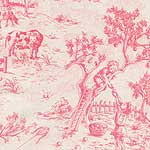 Isabella Pink Toile Full / Queen Size Duvet