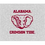 Alabama Crimson Tide 58" x 48" "Property Of" Blanket / Throw