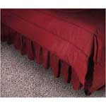 Virginia Tech Hokies Locker Room Bed Skirt