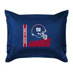 New York Giants Locker Room Pillow Sham