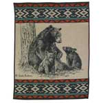 Black Bear Family Blanket