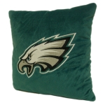 Philadelphia Eagles NFL 16" Embroidered Plush Pillow with Applique