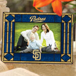 San Diego Padres MLB 6.5" x 9" Horizontal Art-Glass Frame