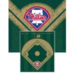 Philadelphia Phillies 60" x 50" Diamond Fleece Blanket / Throw