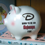 Arizona Diamondbacks MLB Ceramic Piggy Bank