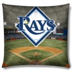 Tampa Bay Rays MLB "Stadium" 18"x18" Dye Sublimation Pillow