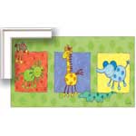 Animal Toto - Contemporary mount print with beveled edge