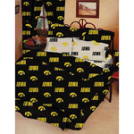 Iowa Hawkeyes 100% Cotton Sateen Full Bed-In-A-Bag