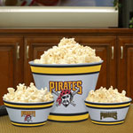 Pittsburgh Pirates MLB Melamine 3 Bowl Serving Set