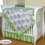 Soft Baby 4 Piece Crib Quilt Set