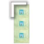 Gerber In Sage - Contemporary mount print with beveled edge