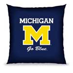 Michigan Wolverines 12" Souvenir Pillow