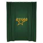 Dallas Stars Locker Room Shower Curtain