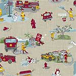To the Rescue Khaki Fabric by the Yard