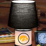 Iowa Hawkeyes NCAA College Accent Table Lamp