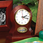 Washington Capitals NHL Brown Desk Clock