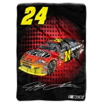 Jeff Gordon #24 NASCAR "Tie Dye" 60" x 80" Super Plush Throw