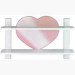 Single Heart Shelf