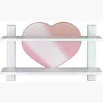 Single Heart Shelf