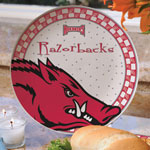 Arkansas Razorbacks NCAA College 11" Gameday Ceramic Plate