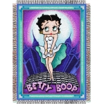 Cool Breeze Betty  48" x 60" Metallic Tapestry Throw