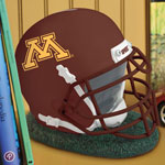 Minnesota Golden Gophers NCAA College Helmet Bank