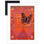 Butterfly Dream - Contemporary mount print with beveled edge