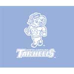 North Carolina Tarheels UNC 60" x 50" Classic Collection Blanket / Throw