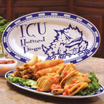 Texas Christian Horned Frogs NCAA College 12" Ceramic Oval Platter