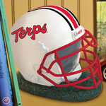 Maryland Terrapins NCAA College Helmet Bank