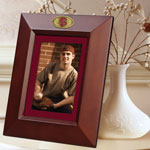 Florida Seminoles NCAA College 10" x 8" Brown Vertical Picture Frame