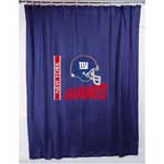New York Giants Locker Room Shower Curtain