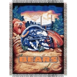 Chicago Bears NFL "Home Field Advantage" 48" x 60" Tapestry Throw