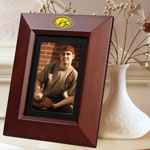 Iowa Hawkeyes NCAA College 10" x 8" Brown Vertical Picture Frame