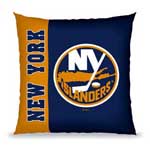 New York Islanders 27" Vertical Stitch Pillow
